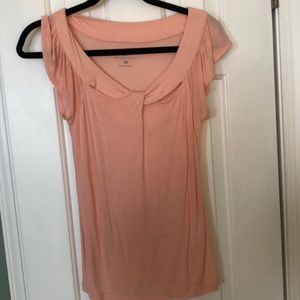 Peach colored top in size small